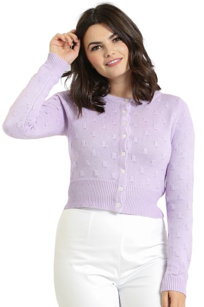 Cardigan, MALLOW Lavender (60166)