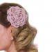 Brooch/Hair Flower, ROSE Soft Pink