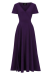 Maxi Dress, LYRA Damson