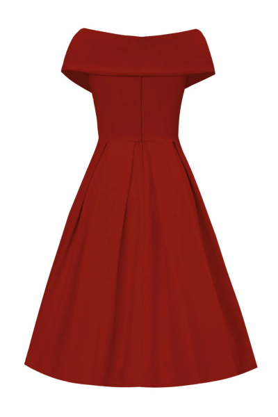 Swing Dress, BEVERLY Red (952)