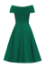 Swing Dress, BEVERLY Emerald (952)