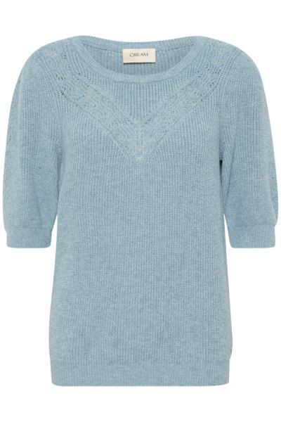 Knitted Top, DELA Dusty Blue