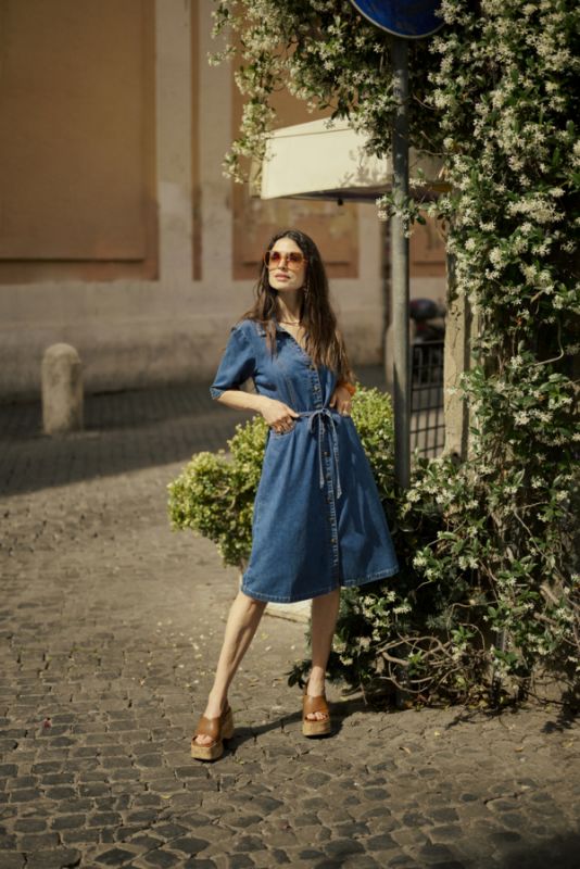 Denim Dress, ESTELLE
