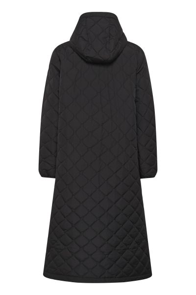Coat, ARWEN Hood Black Long