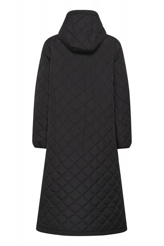 Coat, ARWEN Hood Black Long