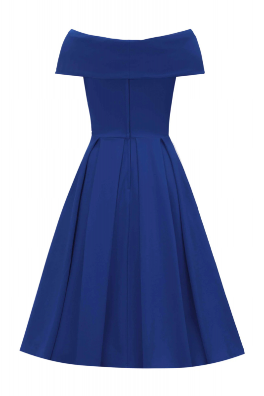 Swing Dress, BEVERLY Royal Blue (952)