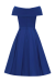Swing Dress, BEVERLY Royal Blue (952)