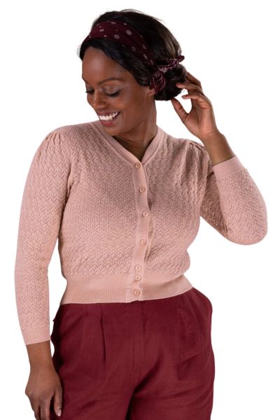 EMMY Cardigan, Delightful Daytime Peach Melange