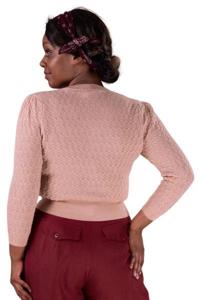 EMMY Cardigan, Delightful Daytime Peach Melange
