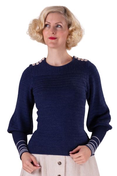 EMMY Sweater, The Seaside Sweetie Navy