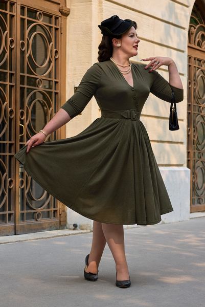 Swing Dress, Miss Candyfloss ENOLA-SAGE (1309)