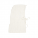 Knitted Hood, Ivory