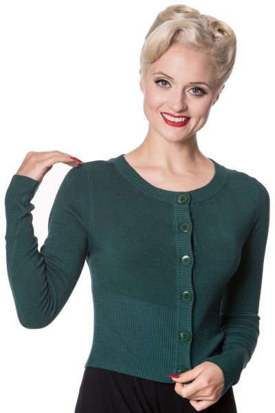 Cardigan, DOLLY Forest Green (3175)