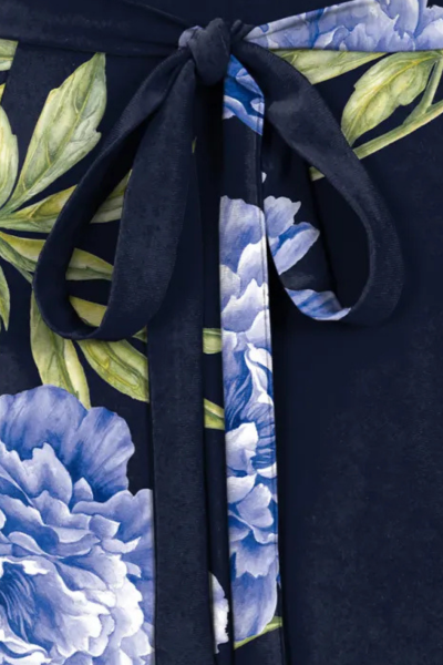 Maxi Dress, LYRA Blue Peony