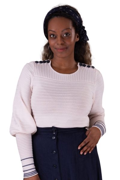 EMMY Sweater, The Seaside Sweetie Ivory