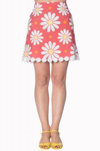 Skirt, DAISY 60s Coral (2209)