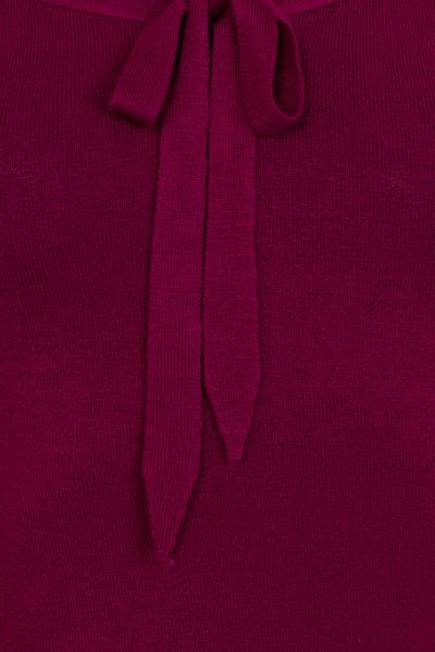 Knitted Top, PRETTY ILLUSION Burgundy (1281)