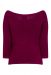 Knitted Top, PRETTY ILLUSION Burgundy (1281)
