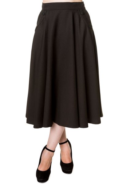 Swing Skirt, GRACIE Black PLUS (231)