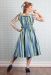 Swing Dress, Miss Candyfloss LACEY-AZURE (1542)