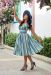 Swing Dress, Miss Candyfloss LACEY-AZURE (1542)