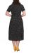 Flare Dress, BLACK SPOT (16161)