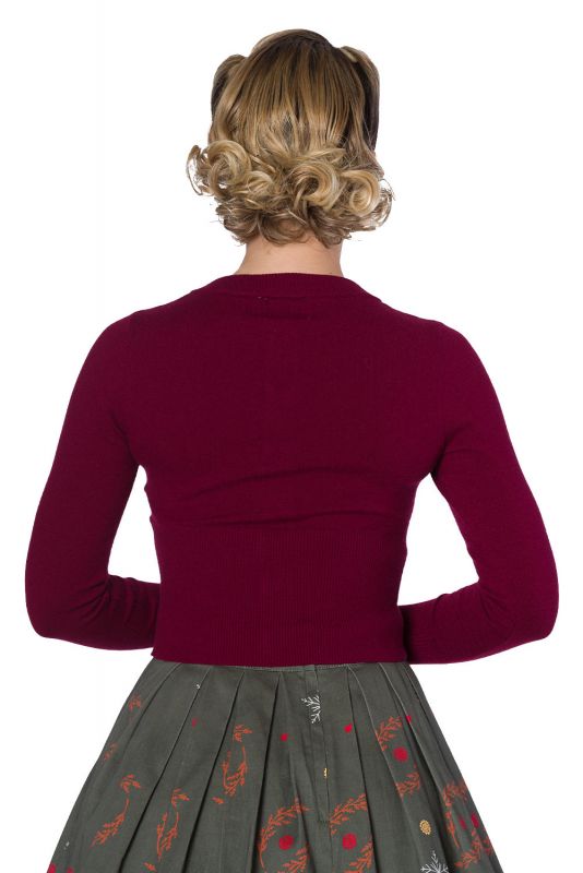 Cardigan, DOLLY Burgundy (3175)