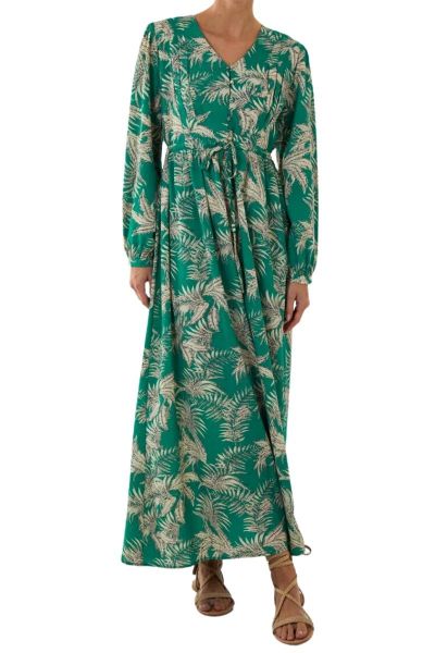 Maxi Dress, GREEN PALM