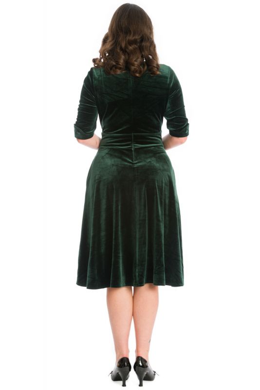 Swing Dress, DATE NIGHT Green (16557)