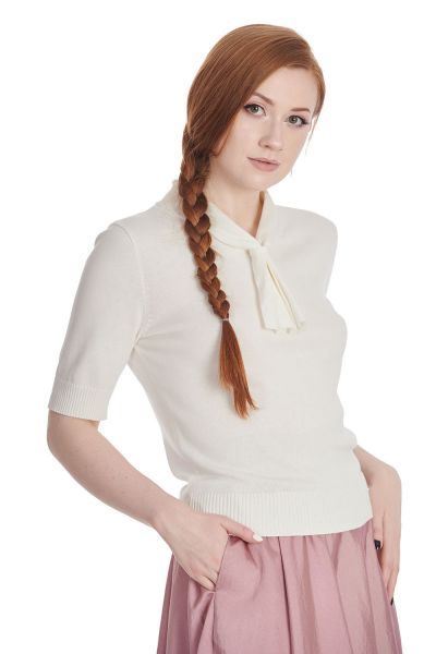 Knitted Top,  AHOY SAIL Offwhite (57114)