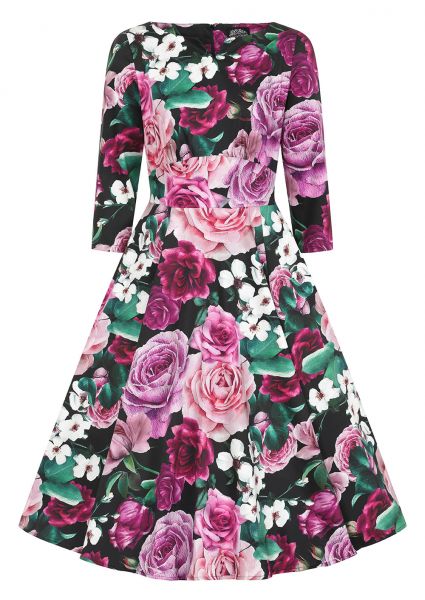 Swing Dress, HR SYDNEY FLORAL (496) 
