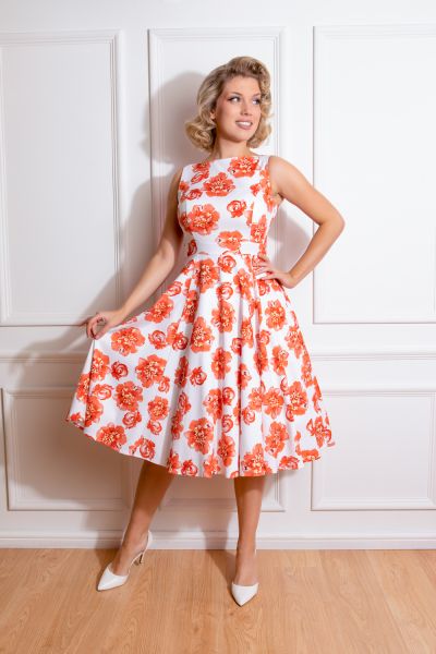 Swing Dress, HR CLAIRE FLORAL (551)
