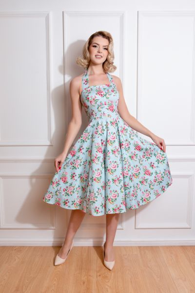 Swing Dress, HR HEIDI FLORAL (554)