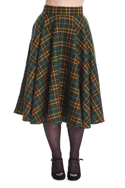 Swing Skirt, HIGHLAND Green (25510)