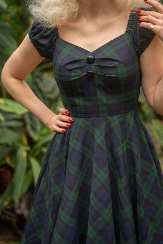 Swing Dress, JUDITH Tartan (824)