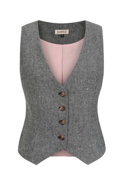 Vest, SELA Herringbone (64011)