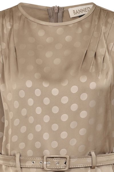 Mekko, IRIS Polka 30s Vaalea Oliivi (17080)