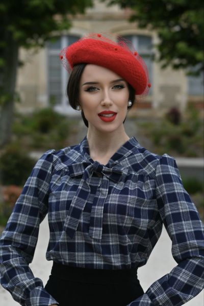 Blouse, JEMIMA TARTAN (870)