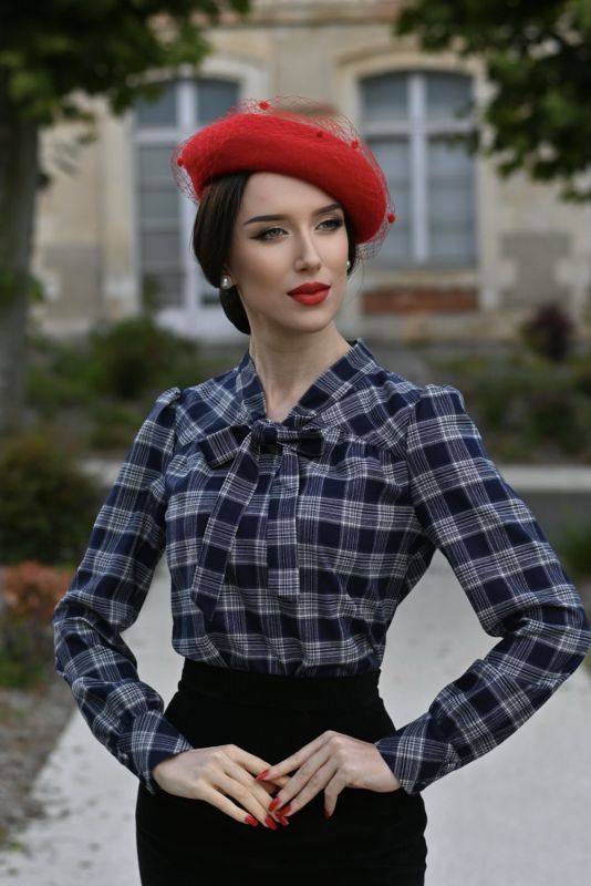 Blouse, JEMIMA TARTAN (870)