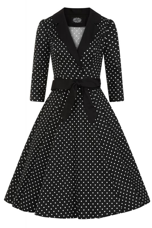 Swing Dress, CORA POLKADOT (835)