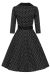 Swing Dress, CORA POLKADOT (835)