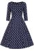 Swing Dress, BLAKELY POLKADOT (839)