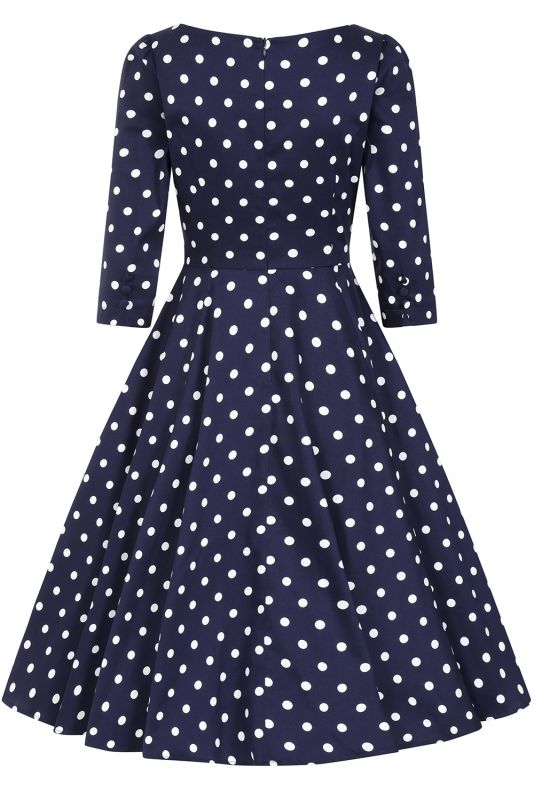 Swing Dress, BLAKELY POLKADOT (839)