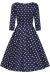 Swing Dress, BLAKELY POLKADOT (839)