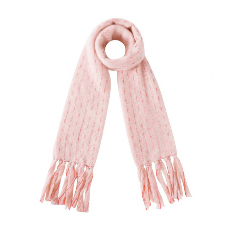 Scarf, SOFT STRIPE Rose Pink