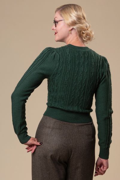 EMMY Cardigan, Ice Skater Peacock