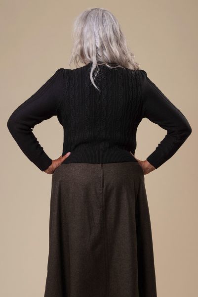 EMMY Cardigan, Ice Skater Black