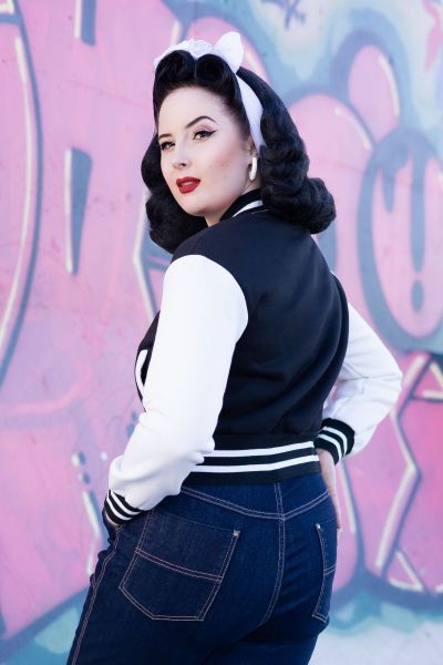 Baseball Jacket, Black