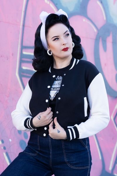 Baseball Jacket, Black