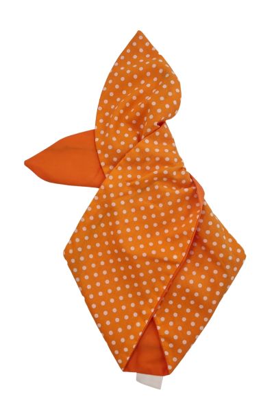Hairband, BE BOP Orange/Polkadot